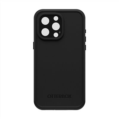 OtterBox  iPhone 15 Pro Max 6.7吋 Fre 全方位防水/雪/震/泥 保護殼-黑 (支援MagSafe)