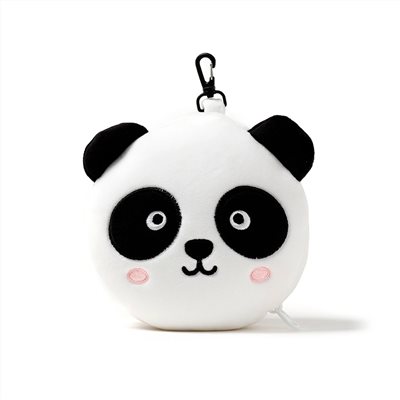 Travelmall 2IN1多功能旅行舒適枕頭眼罩-熊貓