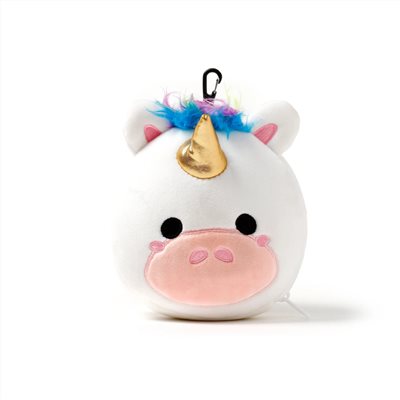 Travelmall 2IN1多功能旅行舒適枕頭眼罩-獨角獸