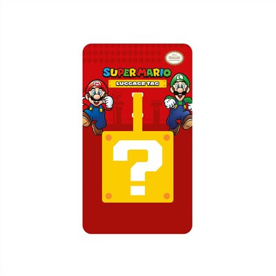 Travelmall  超級瑪利歐 行李吊牌(問號磚)