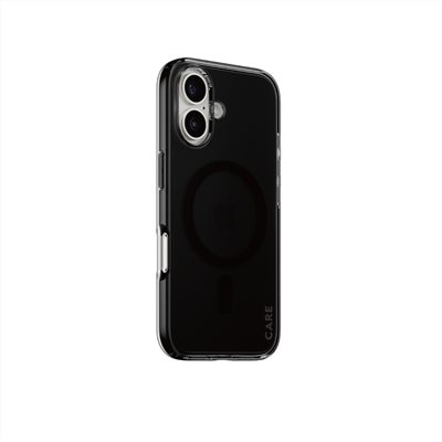 PanzerGlass iPhone 16 6.1吋 Flagship 磁吸透明防摔殼(煙燻黑)