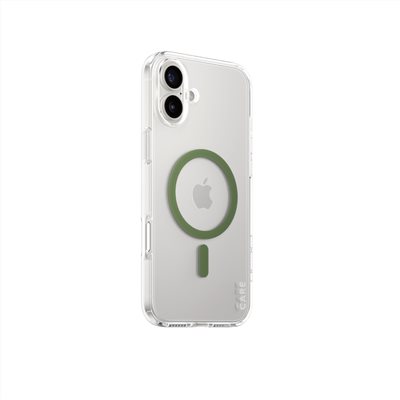 PanzerGlass iPhone 16 Plus 6.7吋 Flagship 磁吸透明防摔殼(透綠)