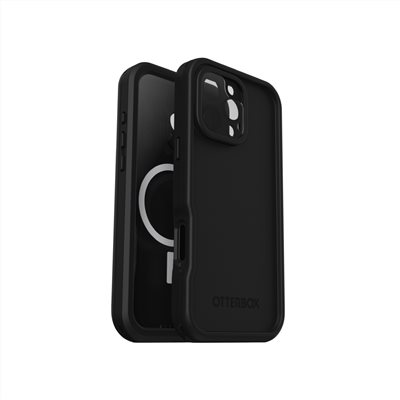 OtterBox  iPhone 16 Pro Max 6.9吋 Fre 全方位防水/雪/震/泥 保護殼-黑 (支援MagSafe)