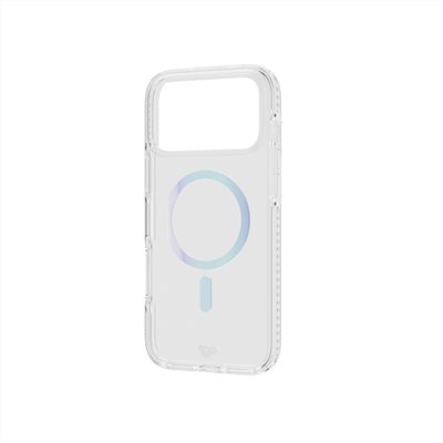 Tech21 iPhone 17 Pro Max 6.9吋 EvoCrystal 磁吸晶核透明防摔保護殼(炫彩)