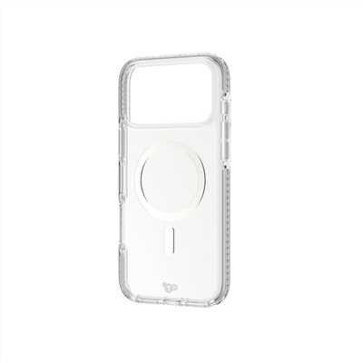Tech21 iPhone 17 Pro Max 6.9吋 EvoCrystal 磁吸晶核透明防摔保護殼(透銀)