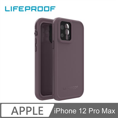 LIFEPROOF iPhone 12 Pro Max 全方位防水/雪/震/泥 保護殼-FRE(紫)
