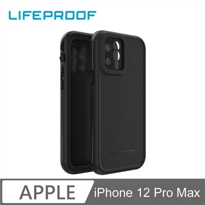 LIFEPROOF iPhone 12 Pro Max 全方位防水/雪/震/泥 保護殼-FRE(黑)