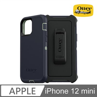 OtterBox iPhone 12 mini Defender防禦者系列保護殼-藍