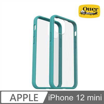 OtterBox iPhone 12 mini React輕透防摔殼-海洋藍