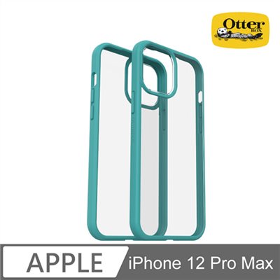 OtterBox iPhone 12 Pro Max React輕透防摔殼-海洋藍