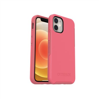 OtterBox iPhone 12 mini Symmetry Plus 炫彩幾何⁺保護殼-粉