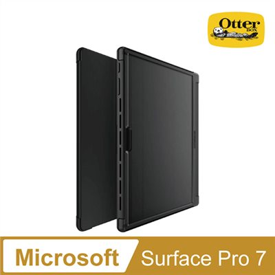 OtterBox Microsoft Surface Pro 7 Symmetry Folio系列保護殼-黑
