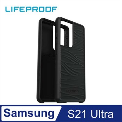 LIFEPROOF Samsung Galaxy S21 Ultra 防摔環保殼-WAKE(黑)