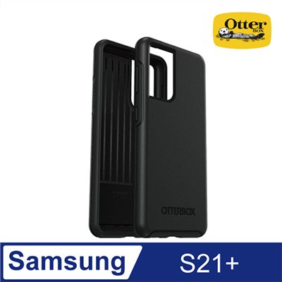 OtterBox Samsung Galaxy S21+ Symmetry炫彩幾何保護殼-黑