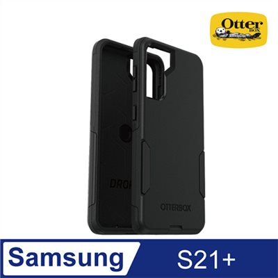 OtterBox Samsung Galaxy S21+ Strada步道者系列真皮掀蓋保護殼-黑