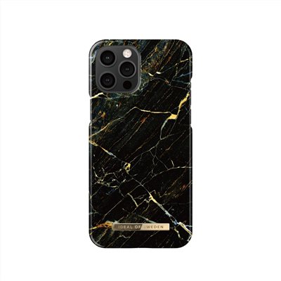 IDEAL OF SWEDEN iPhone 12 Pro Max 北歐時尚瑞典流行手機殼-摩洛哥羅蘭黑金大理石