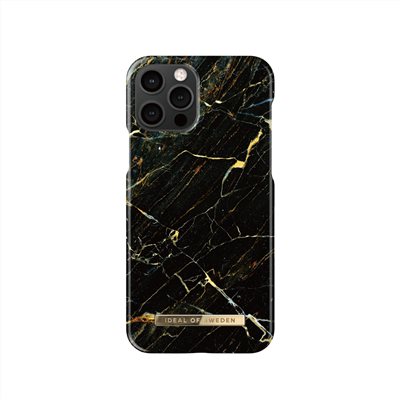 IDEAL OF SWEDEN iPhone 12 / 12 Pro 北歐時尚瑞典流行手機殼-摩洛哥羅蘭黑金大理石
