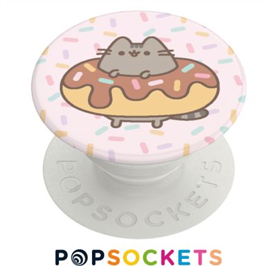 POPSOCKETS泡泡騷多功能手機支架2代-甜甜圈胖吉貓