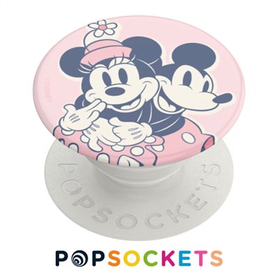 POPSOCKETS泡泡騷多功能手機支架2代-粉紅米奇&米妮