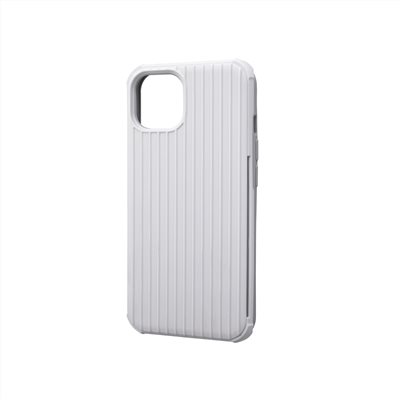 GRAMAS iPhone 13 軍規防摔經典手機殼- Rib (白)