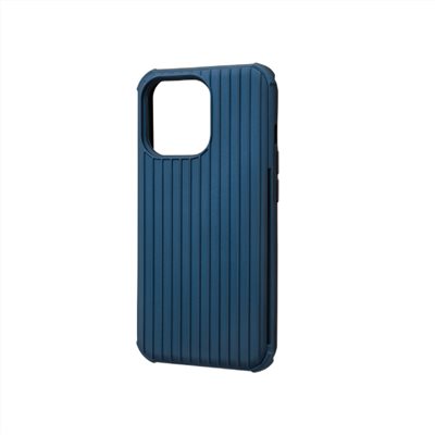 GRAMAS iPhone 13 Pro 軍規防摔經典手機殼- Rib (藍)