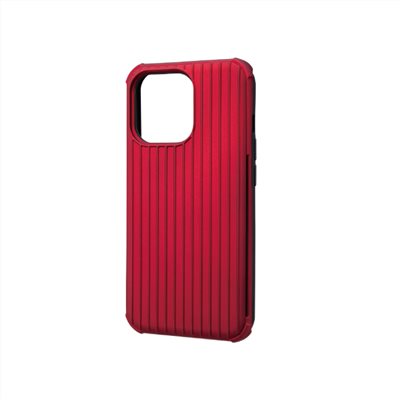 GRAMAS iPhone 13 Pro 軍規防摔經典手機殼- Rib (紅)