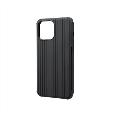 GRAMAS iPhone 13 Pro Max 軍規防摔經典手機殼- Rib (黑)