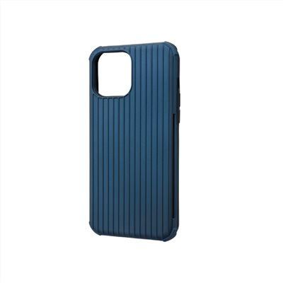 GRAMAS iPhone 13 Pro Max 軍規防摔經典手機殼- Rib (藍)