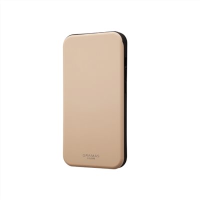 GRAMAS iPhone 13 / 13 Pro 滑蓋式軍規防摔手機殼- Flat (米)