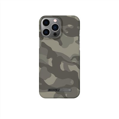 IDEAL OF SWEDEN iPhone 13 Pro Max 北歐時尚瑞典流行手機殼-經典迷彩灰大理石