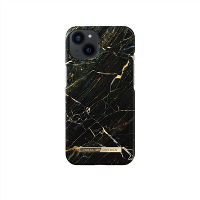IDEAL OF SWEDEN iPhone 13 北歐時尚瑞典流行手機殼-摩洛哥羅蘭黑金大理石