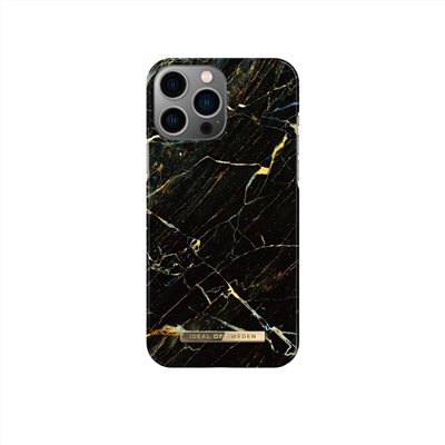 IDEAL OF SWEDEN iPhone 13 Pro Max 北歐時尚瑞典流行手機殼-摩洛哥羅蘭黑金大理石