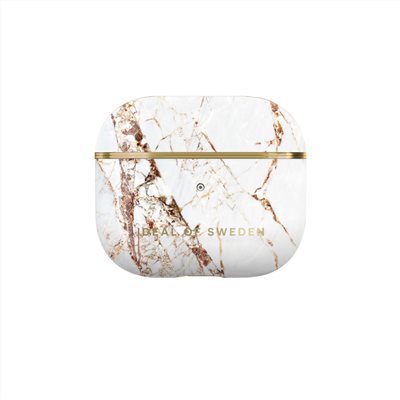 IDEAL OF SWEDEN AirPods 3 北歐時尚瑞典流行耳機保護殼-義大利卡拉拉金大理石