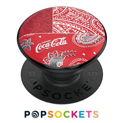 POPSOCKETS泡泡騷多功能手機支架2代-Coca Cola Patchwork