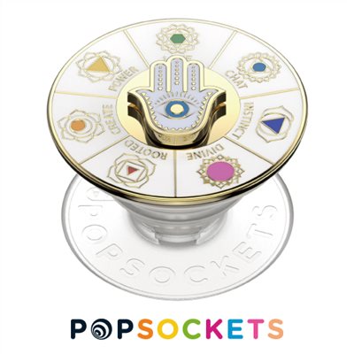 POPSOCKETS泡泡騷多功能手機支架2代-Enamel Spinner Chakras