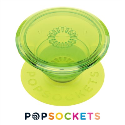 POPSOCKETS泡泡騷多功能手機支架2代-Neon Glow Blazing Lime