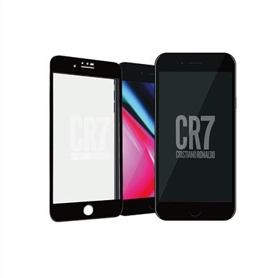 PanzerGlass iPhone 6+/6s+/7+/8+ CR7 2.5D耐衝擊高透鋼化玻璃保護貼-黑