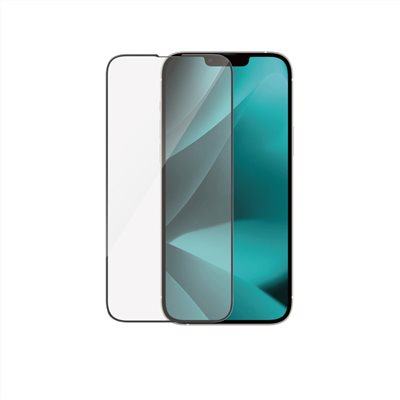 PanzerGlass iPhone 14 Plus 2.5D耐衝擊高透鋼化玻璃保護貼-黑