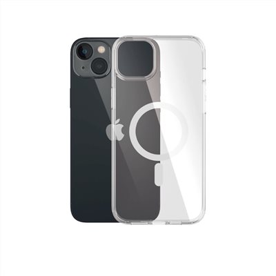 PanzerGlass iPhone 14 Plus 耐衝擊磁吸強化輕薄漾透防摔殼-支援MagSafe