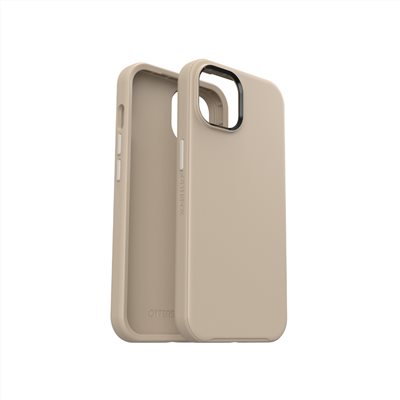 OtterBox iPhone 14 Symmetry炫彩幾何保護殼-奶茶