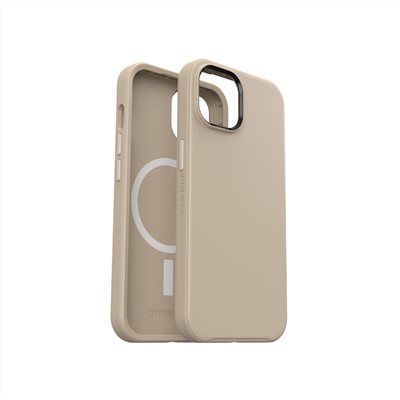 OtterBox iPhone 14 Symmetry Plus 炫彩幾何⁺保護殼-奶茶