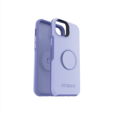 OtterBox Otter + Pop iPhone 14 Plus Symmetry炫彩幾何泡泡騷保護殼-紫