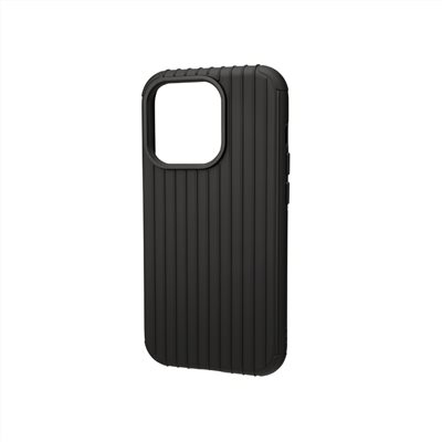 Gramas iPhone 14 Pro 軍規防摔經典手機殼- Rib (紳士黑)