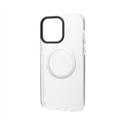 Gramas iPhone 14 Pro Max Rim-ix 強磁吸軍規防摔手機殼-(透明)