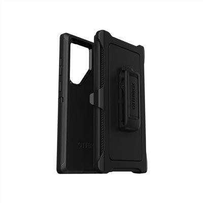 OtterBox Samsung Galaxy S23 Ultra Defender防禦者系列保護殼-黑