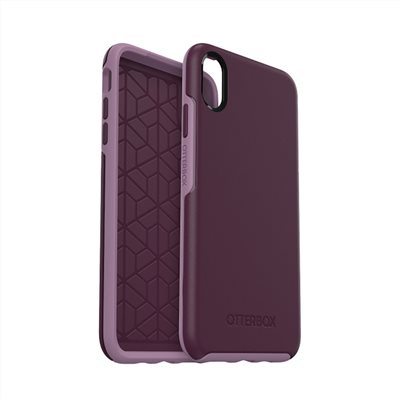 OtterBox iPhone Xs Max Symmetry炫彩幾何保護殼-紫