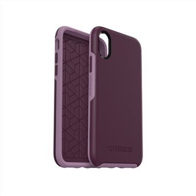 OtterBox iPhone X/Xs Symmetry炫彩幾何保護殼-紫