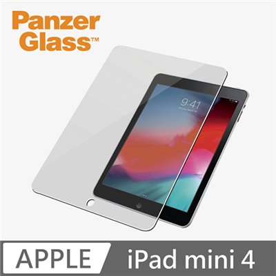 PanzerGlass iPad mini 4 耐衝擊高透鋼化玻璃保護貼