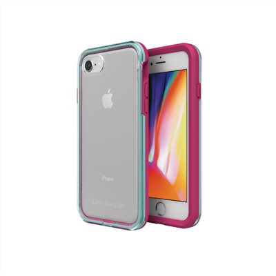 LIFEPROOF iPhone SE3 / SE2 / 8 / 7 防摔保護殼-SLAM(桃/青)