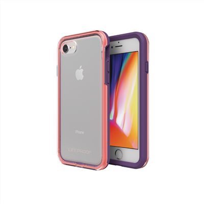 LIFEPROOF iPhone SE3 / SE2 / 8 / 7 防摔保護殼-SLAM(紫/粉)